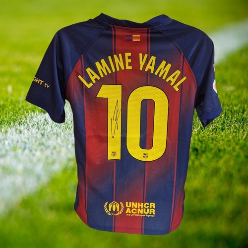 Lamine yamal signed barcelona - yamal,