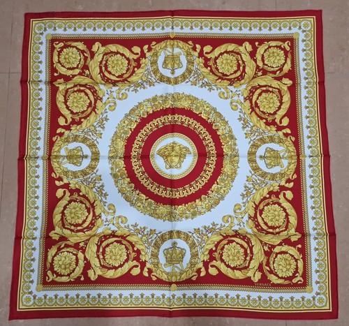 Versace red medusa barocco - red,