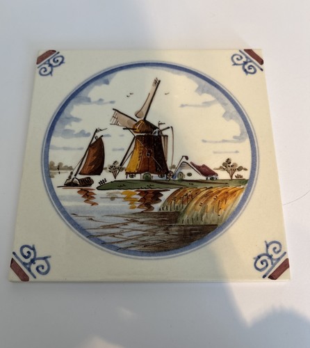 Vintage delft hanging wall - delft,