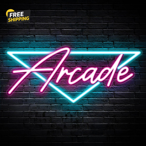 Arcade neon sign led - led, gaming