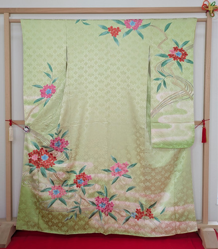 Vintage japanese kimono - japanese, silk