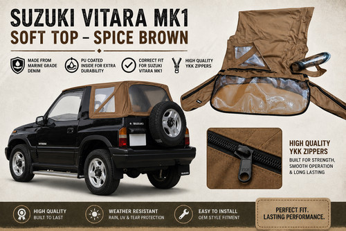 Soft top for suzuki vitara - top,