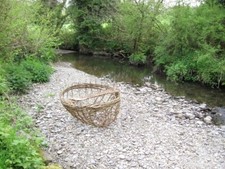 Photo 6x4 Skeleton of a coracle Felindre Farchog Framework of a coracle i c2010