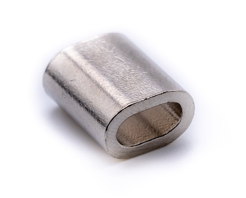 Wire rope ferrules nickel
