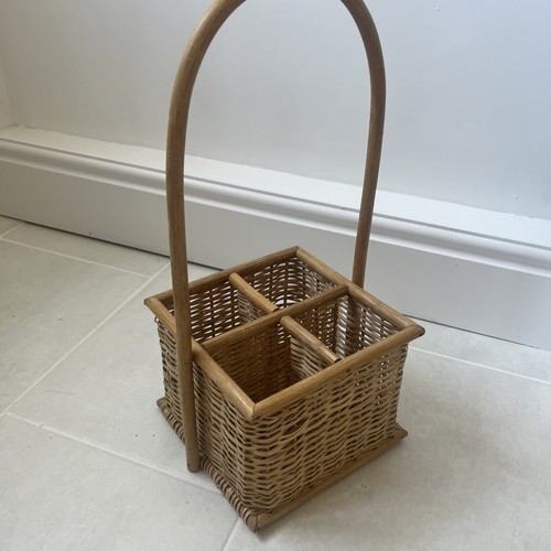 Small wicker bottle - 4, basket