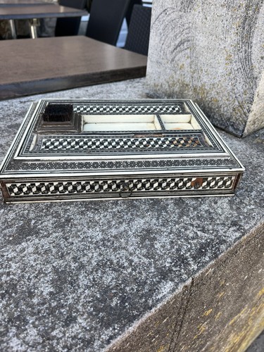 Antique anglo indian inlaid - antique,