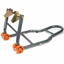 MPW Race Dept for Motorcycle Front Paddock Stand in Grey/Orange