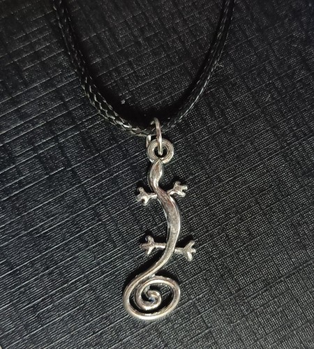 Gecko lizard necklace or - lizard,