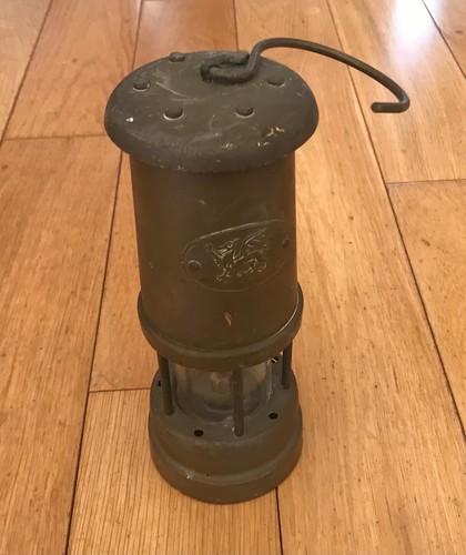 Vintage brass cymru miners - vintage,