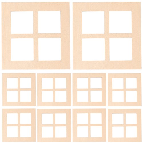 10pcs miniature wooden - 10pcs,