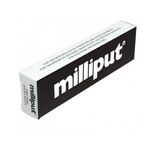 Black milliput part epoxy - black,