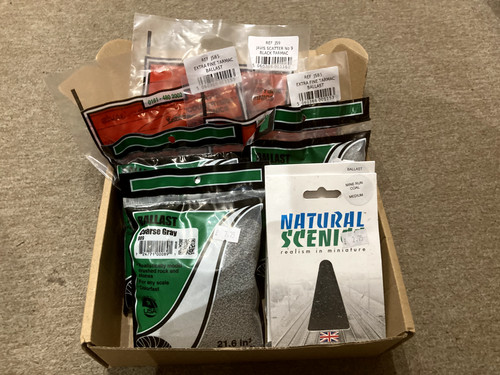 Model railway ballast mystery - ballast,