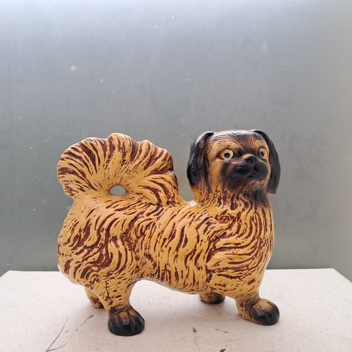 Pekingese dog figurine with - figurine,