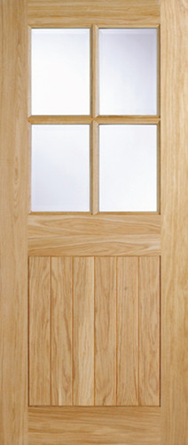 External oak cottage glazed - external,