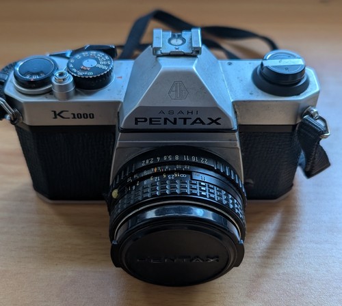 Pentax k1000 35mm film camera - pentax,