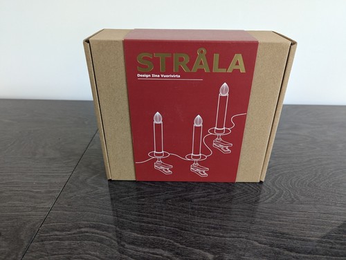 Ikea strala candle - candle, bnib