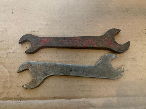 Vintage lawnmower spanners - vintage,