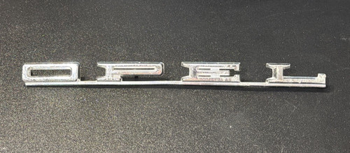 Opel metal car badge - opel,