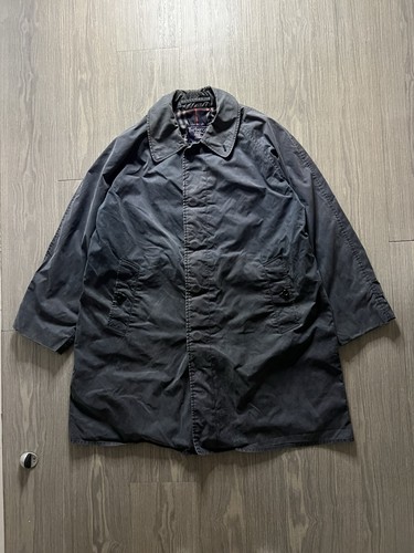 90s burberry trench - coat, black