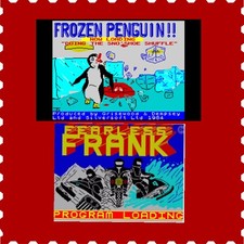 Spectrum ZX Fearless Frank & Frozen Penguin Games Pack Sinclair 48k Very Rare