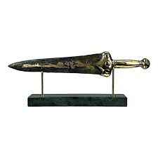 Mycenaean Dagger Sword Ancient Greek Real Bronze Metal Art Sculpture Museum Copy