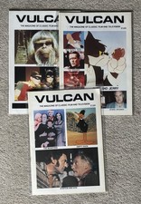 Vulcan The Magazine of Classic Film and Television Bundle x 3