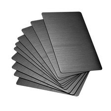 10Pcs 80x50x0.4mm Blank Metal