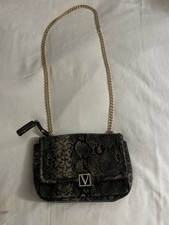 Victorias Secret Handbag/ Shoulder Bag/ Snakeprint Design Excellent Condition