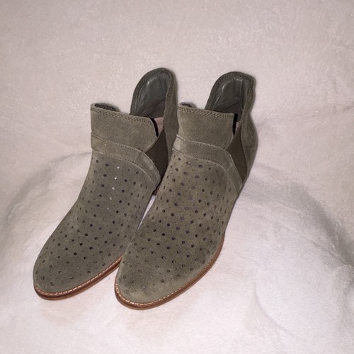 Earth womens olive perforated - earth,