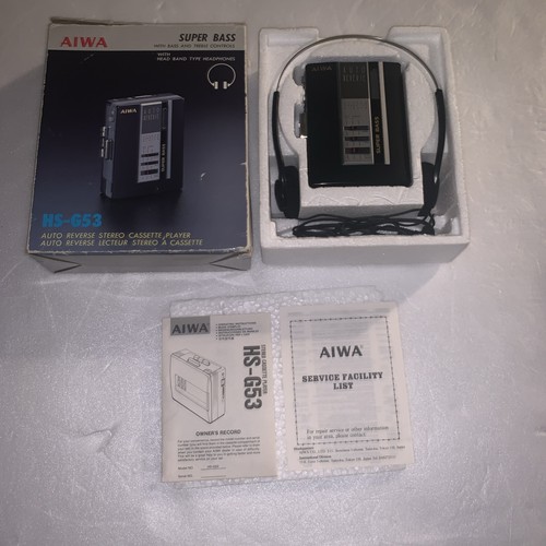 Aiwa walkman g53 portable - walkman,