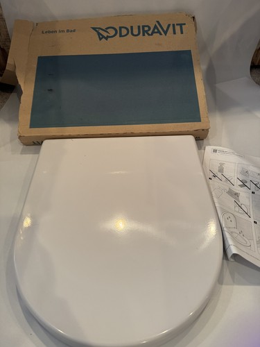 Duravit white toilet seat - duravit,