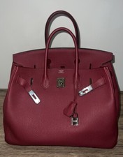 HERMES BIRKIN 35 IN ROUGE