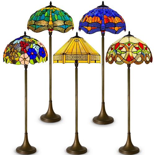 Tiffany style floor lamp - floor,