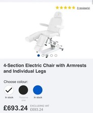 Electric chair podiatry beauty