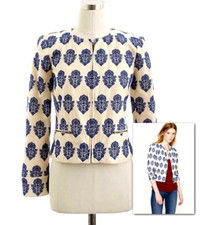 J.CREW Size 2 Filigree