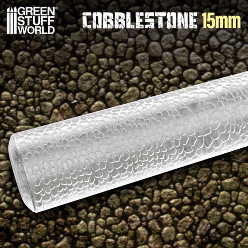 15mm textured rolling pin - textured,