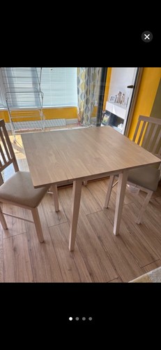Folding table and chairs - and,
