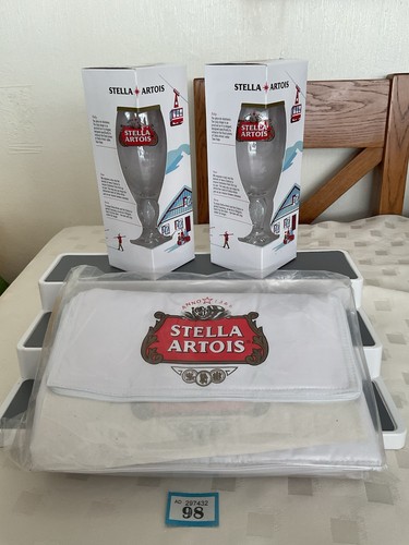 Stella artois 284ml glasses - stella, +