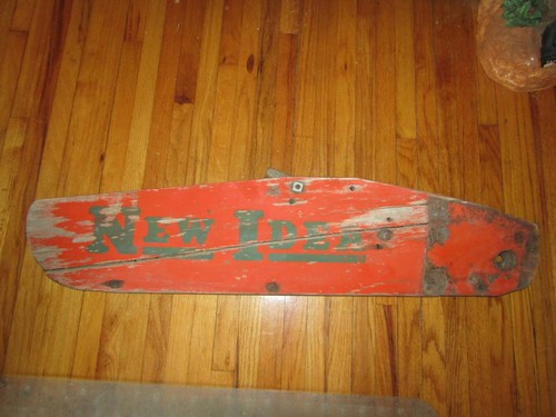 Vintage wooden new idea - new,