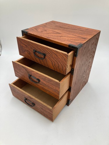 Japanese wooden drawer chest - japanese,