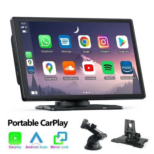 Portable wireless carplay - 9",