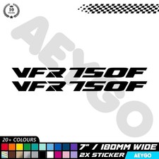 2x HONDA VFR 750F Vinyl Decal