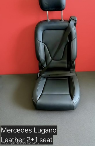 Mercedes class black leather - v,