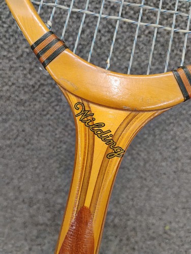 Vintage wilding wooden tennis - vintage,