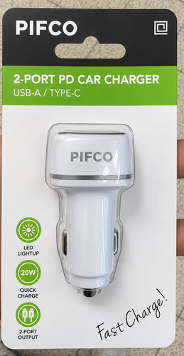 Pifco port fast car - 2-port,