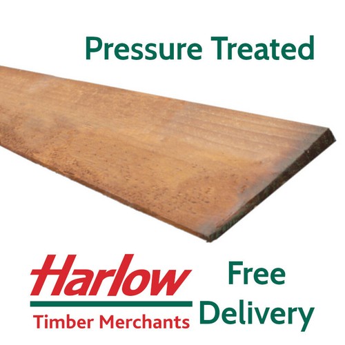 Feather edge fence - edge, boards