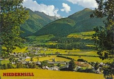 old postcard Niedernsill in