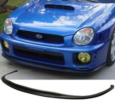 For 02 03 Subaru Impreza Bugeye Model Front Plastic Bumper Splitter Spoiler Lip 