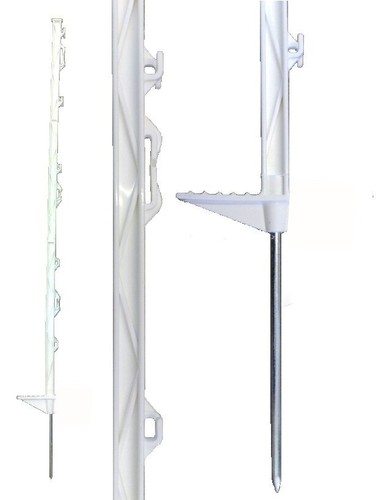 White 5ft posts - posts, 156cm