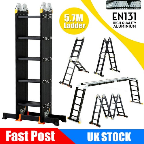 Folding ladder aluminium - folding,